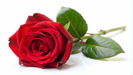 Fototapeta premium single red rose