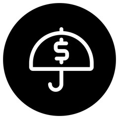 Editable insurance vector icon. Part of a big icon set family.  Finance, business, investment, accounting. Perfect for web and app interfaces, presentations, infographics, etc