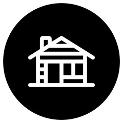 Editable cabin vector icon. Part of a big icon set family. Perfect for web and app interfaces, presentations, infographics, etc