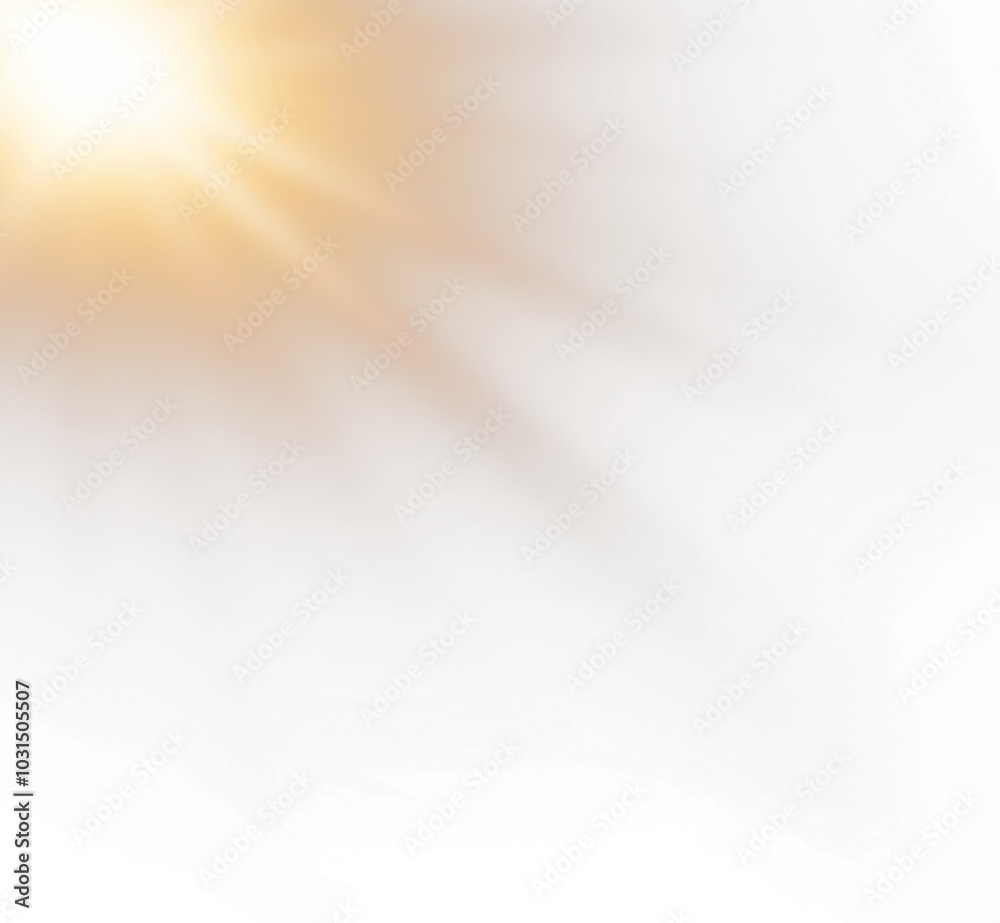 Wall mural sparkling starburst with solar flare rays and beams overlay isolated on transparent background for g