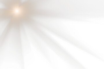 Flare Ray Overlay with Solar Flares, Beams, and Starburst Sparkles Isolated on Transparent...