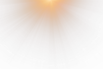 Solar Flare Rays and Sparkling Starburst Overlay Effects Isolated on Transparent Background for Glowing Light and Radiant Design