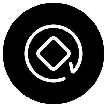 recommend clip art: Editable rotate object vector icon. Part of a big icon set family. Perfect for web and app interfaces, presentations, infographics, etc