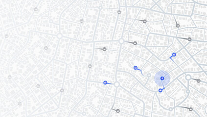 Ordering taxi online with mobile phone app nearby to your location. City map and taxi car. Internet cab car service in application. Vector illustration