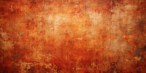 Abstract Orange and Brown Textured Background with Hints of Yellow and Red
