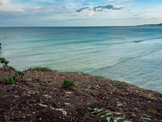 The hills by the beach
