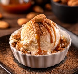 caramel ice cream