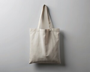 Modern Blank Tote Bag Mockup for Product Display in Lifestyle Context