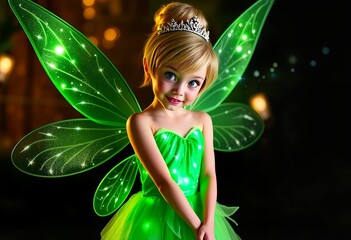 Tinker Bell Light up the night as Peter Pan's trusty sidekick wi