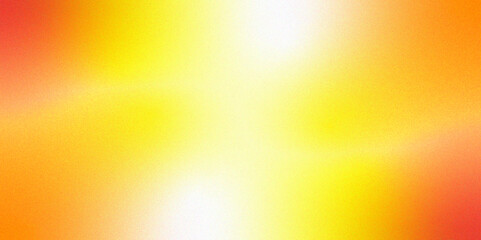 Fototapeta premium Grainy gradient from white to yellow. abstract yellow and white noise gradient background wallpaper. blurred colorful with grain noise effect background. pastel banner header poster wallpaper.