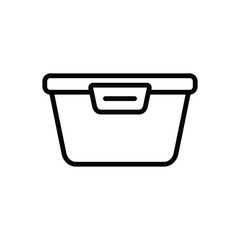 box container icon vector design template simple and clean
