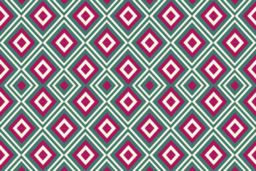 Seamless Christmas pattern, perfect for festive decorations, vintage designs, and holiday-themed textiles,Traditional ethnic, geometric, ethnic,culture, fabric,for textiles, rugs, wallpaper, clothing,