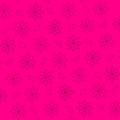 Seamless pattern flower