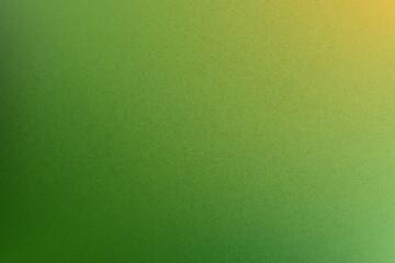 Natural green tone color gradation glow yellow shade paint on environmental friendly cardboard box blank paper texture background with space minimal style