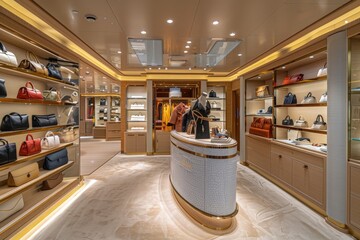 Luxury Boutique on a Cruise Ship