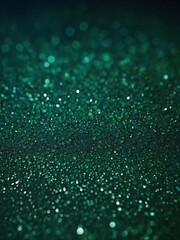 Mesmerizing green texture with a gentle gradient effect, subtle sparkle from numerous small white particles scattered throughout