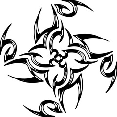 tatto tribal illustration design