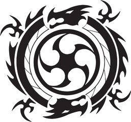 tatto tribal illustration design