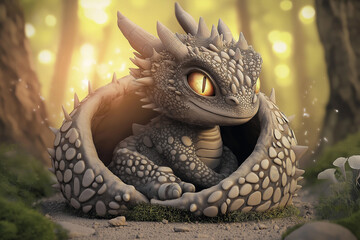 Obraz premium close up of a dragon