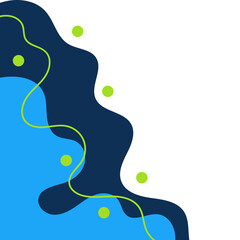 Abstract Wave Corner