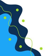 Abstract Wave Corner