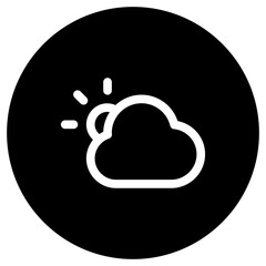 Editable sunny day vector icon. Part of a big icon set family. Perfect for web and app interfaces, presentations, infographics, etc