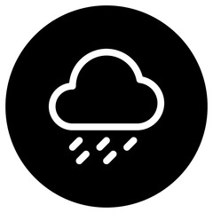 Editable heavy rainfall vector icon. Part of a big icon set family. Perfect for web and app interfaces, presentations, infographics, etc