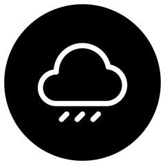 Editable rain, drizzle vector icon. Part of a big icon set family. Perfect for web and app interfaces, presentations, infographics, etc