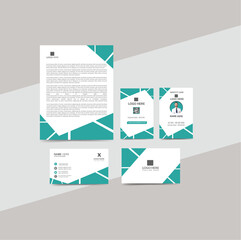 Id card, Identity , Business , stationery design, Branding