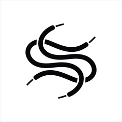 Initial S Initial Letter S Monogram S Shoelace Shape Logo Design Inspiration