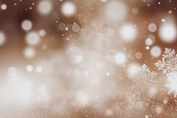Obraz premium Generative Ai of beautiful Christmas background with glitter.