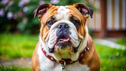 Cute Adult English Bulldog