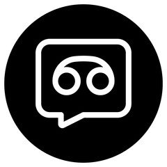 Vector voicemail, voice record icon. Black, white background. Perfect for app and web interfaces, infographics, presentations, marketing, etc.