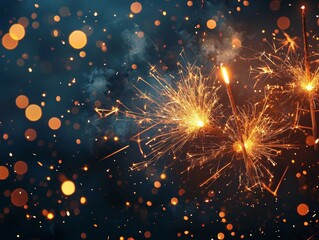 Obraz premium happy new year background - ai