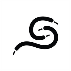 Monogram S Laces Shoe Laces Logo Design Inspiration