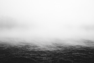 Naklejka premium Fog Background in Nature