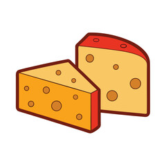 Cheese Vector Illustrations