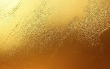Metallic golden and bronze paper texture with gradient effect, resembling metal foil or wall paint, Golden background. Gold texture. Beautiful luxury gold background. Shiny golden texture