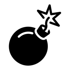 nuclear Bomb Solid icon