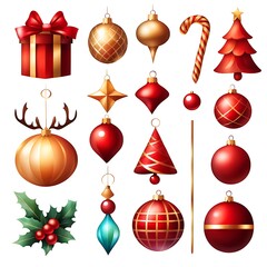 Festive christmas decorations embrace the spirit of the holidays with unique ornaments and symbols of joy