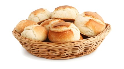 Freshly Baked Bread Rolls Soft Golden Crust Fluffy Texture Delicious Aroma Homemade Treats