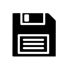 diskette icon vector with flat design. floppy disk icon.save icon