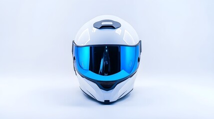 Sleek Modern Racing Helmet Protective Gear Design Safety Technology Sport