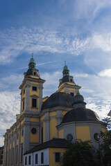 Obraz premium church building in germany dusseldorf