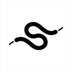 Initials Letter S Shoelaces Logo Design Inspiration