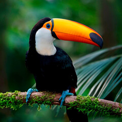 Toco Toucan (Ramphastos toco)