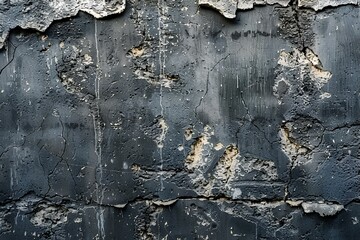 Obraz premium A close up of a wall with peeling paint