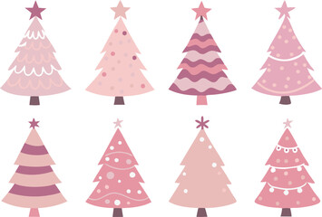 pattern with christmas trees