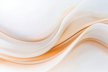 Obraz premium Elegant Wave Flowing Curves, soft gradients intertwining, creating a dynamic and fluid visual experience, evoking a sense of motion and harmony.