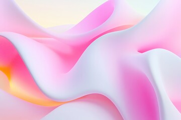 Minimalist Wave Pattern, a fluid gradient design featuring smooth, flowing lines in vibrant colors, creating a serene visual experience.